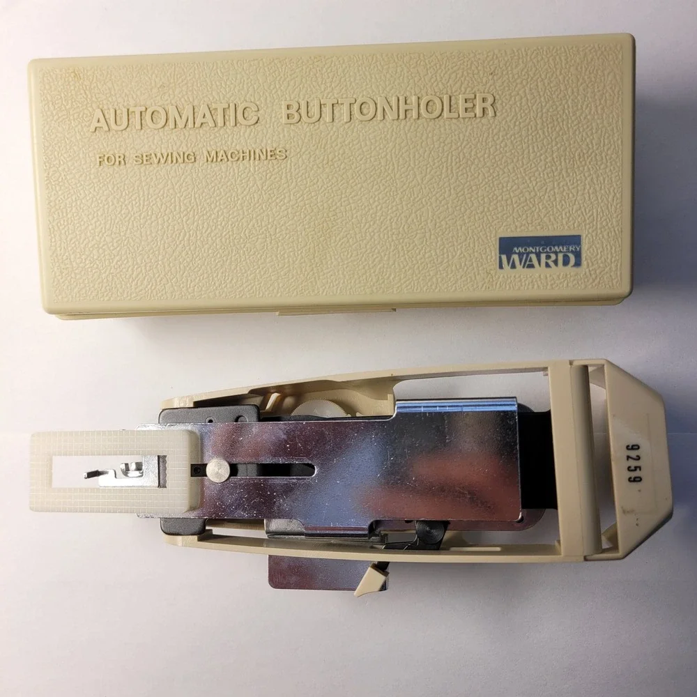 Montgomery Ward Automatic Buttonholer‎ 9259 Vintage Sewing Machine Attachment